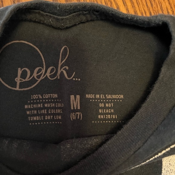 Peek baseball scoreboard tee shirt - Picture 2 of 3